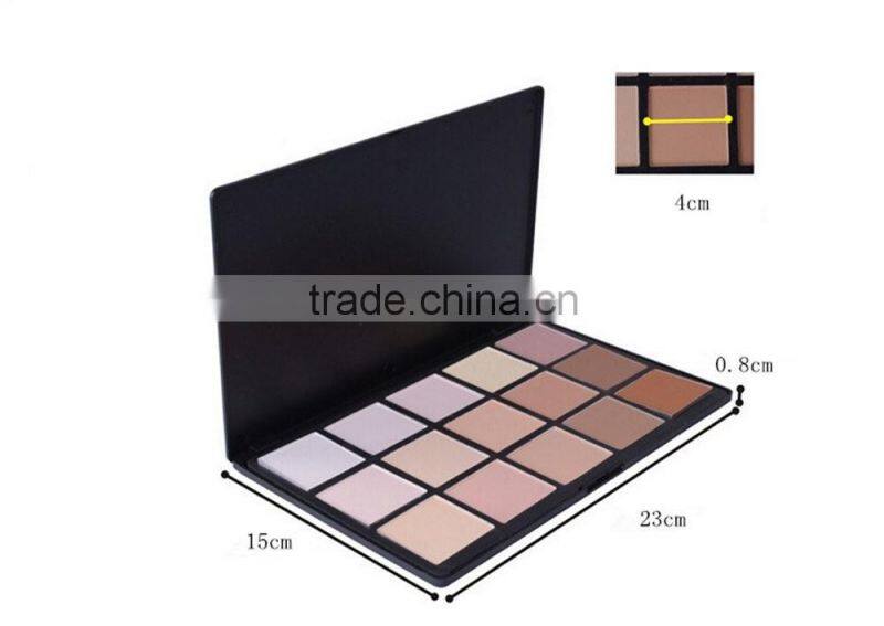15 Colors face powder dark and lovely face powder pressed face powder