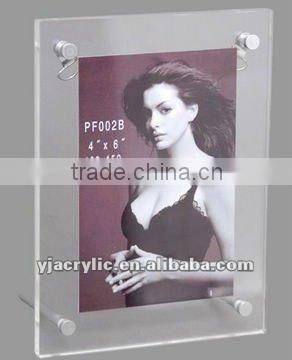 acrylic screw picture frame