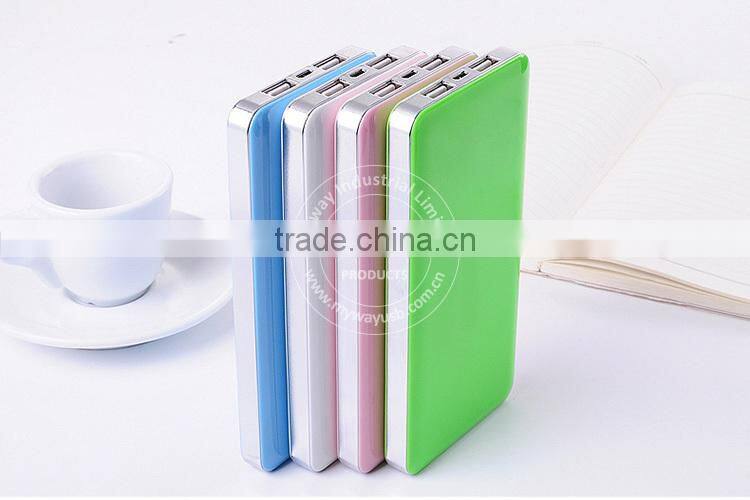 New product fast chargeing portable powerbank slim power bank 10000mah with custom logo