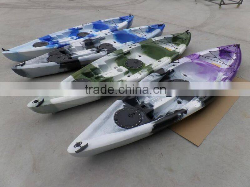 Single canoeing Kayak canoe Kayak platform proofed kayak boat PE plastic