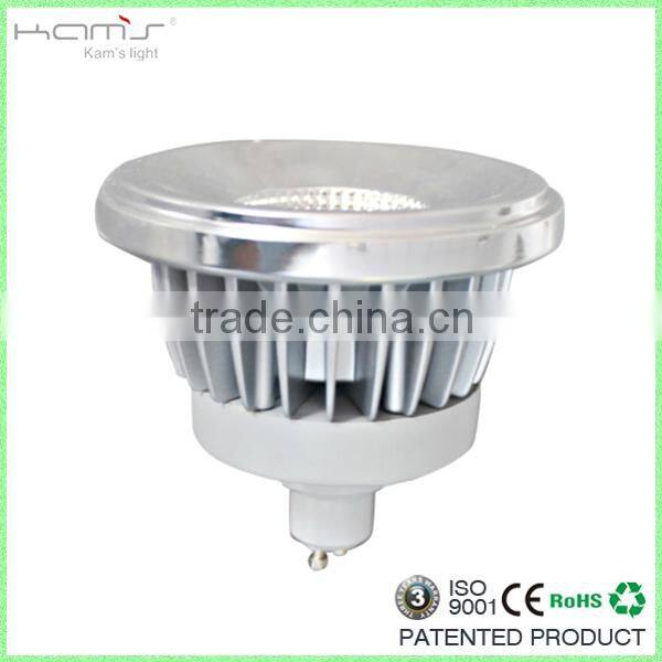Factory Price 15W Dimmable COB High Quality 2015 LED Spot Light GU10