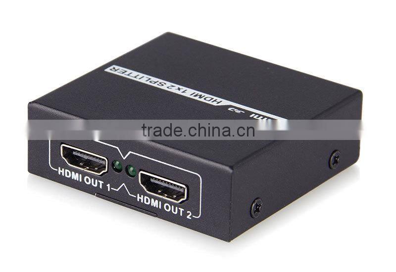 Top 1 sale Support 2-channel EDID 3D hdmi splitter 1x2