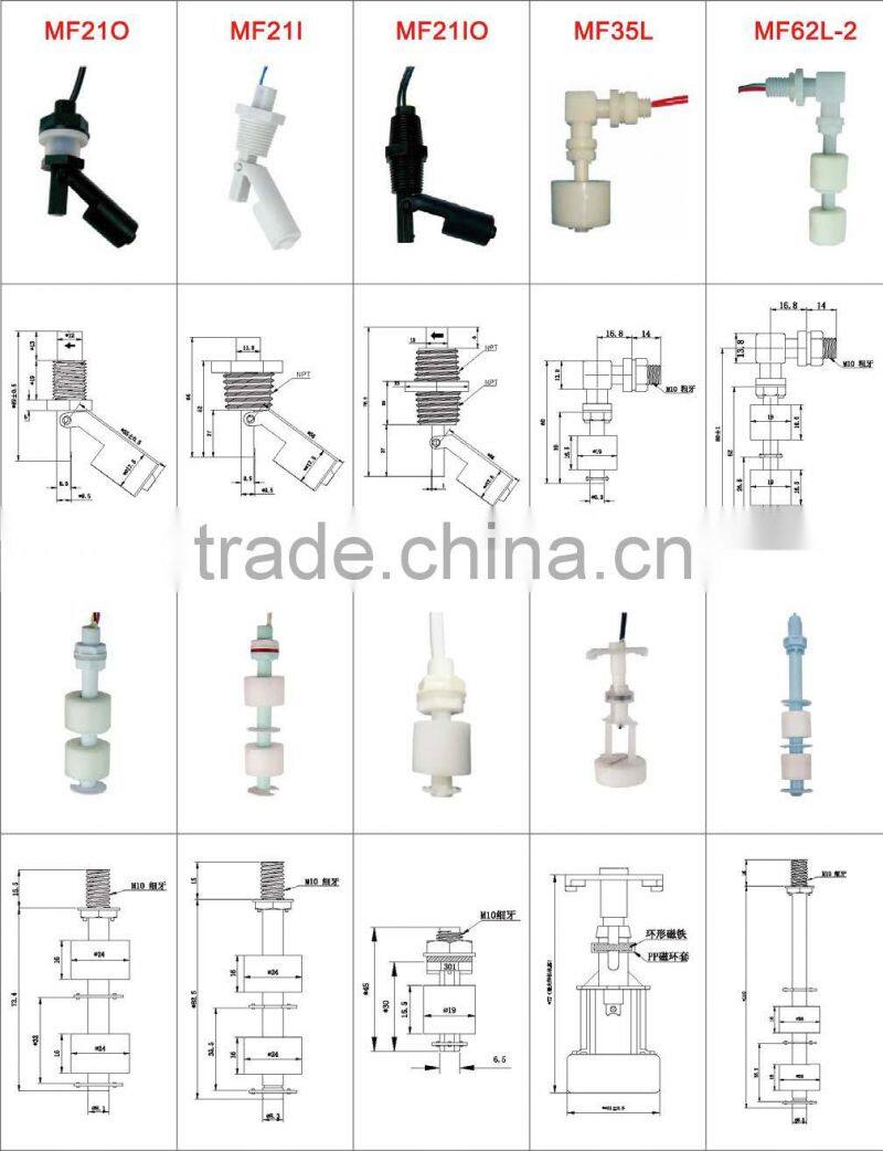 PP water level switch