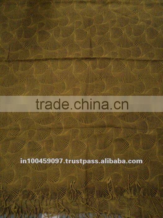 Wool printed shawls for women