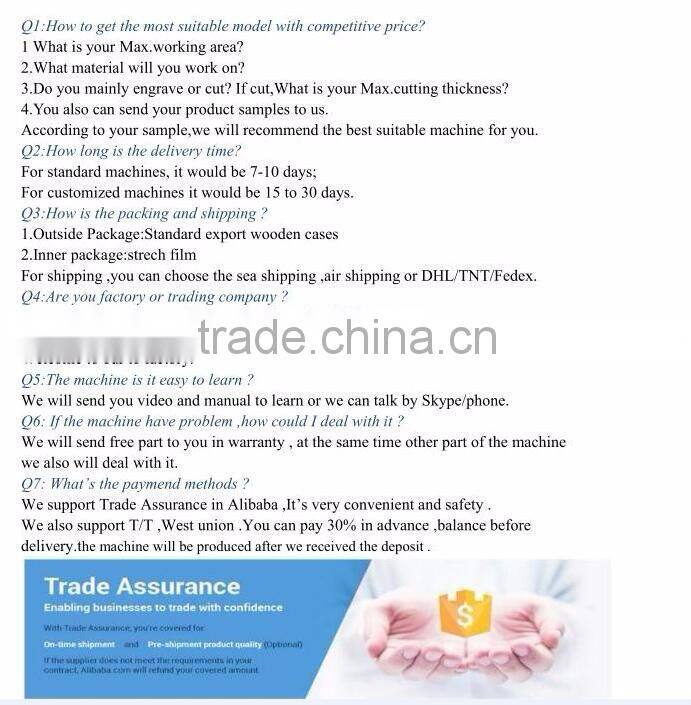 Best accuracy cnc router machine 2.2kw spindle CNC router cutting machine 1200*1200mm