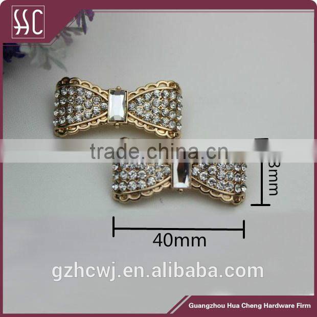 40*18mm butterfly metal accessory, Guangzhou made hardware, handbag fashion decoration