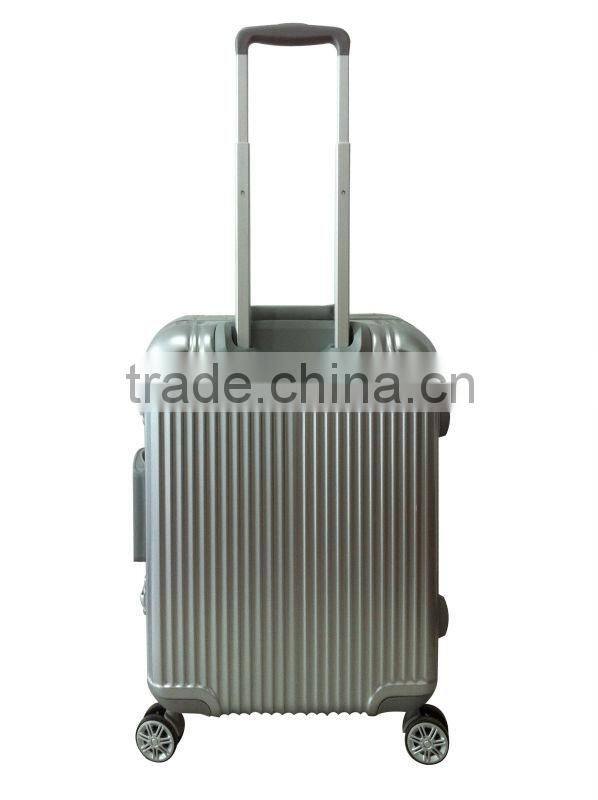 2015 new design aluminium luggage suitcase, trolley case,20,24,28 carry-on luggage