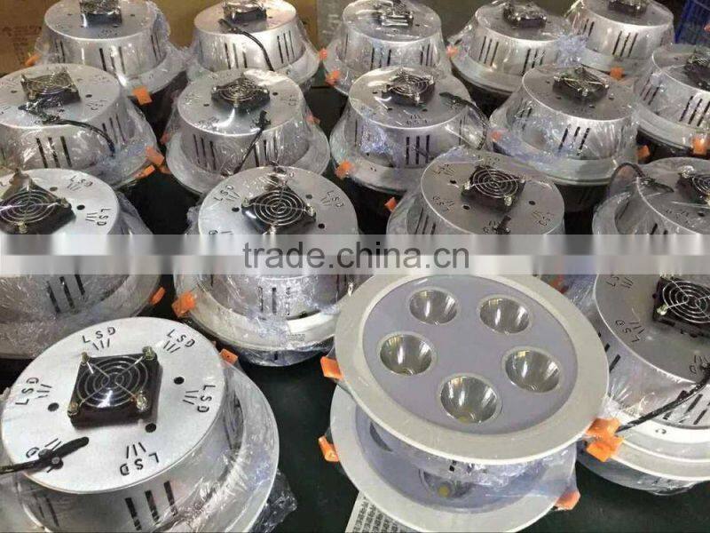 recessed chip led cob downlight 8inch 50W