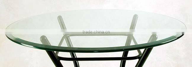 High quality round 8-12mm Tempered Glass Table Top
