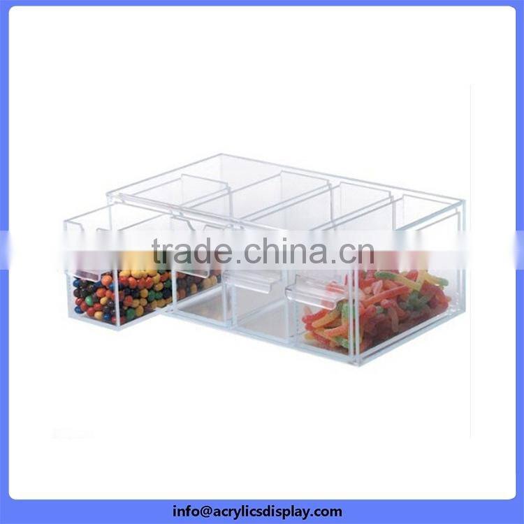 Top grade High quality large acrylic candy boxes