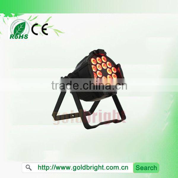 Stage wall washer 18 10w RGBW DMX 512 LED lighting par 64