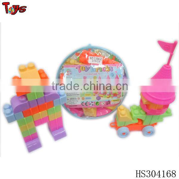 customized super construction set toy happy family toys