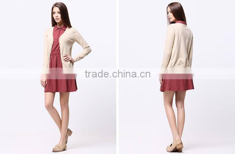 The new han edition dress show thin cotton short sleeve dress accept waist in long skirt of the dress