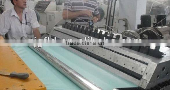 pvc wave roofing tile extrusion line