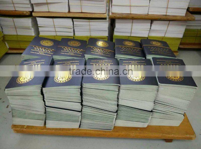 Direct Factory Tour booklet printing Thread sewn binding