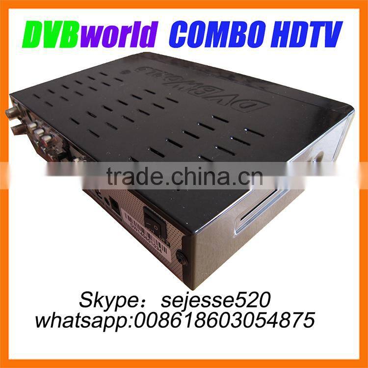 DVBWORLD combo hdtv satellite receiver for north america with jb200 tuner jyazbox v21 v16,v20 receiver