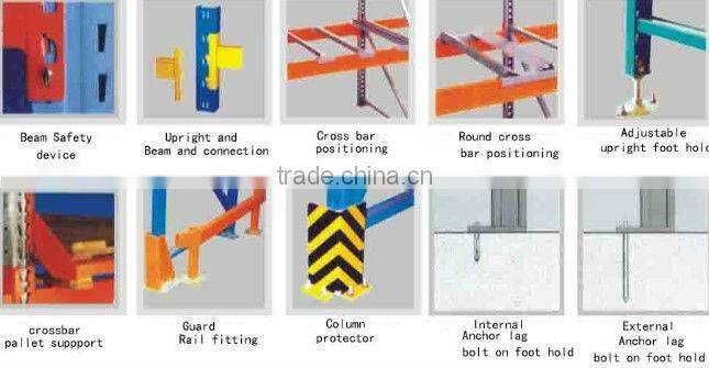 Truck Using Cold Rolled Steel Storage Pallet Racking