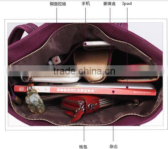 New fashion multifunction foldable handbags women tote shoulder bag