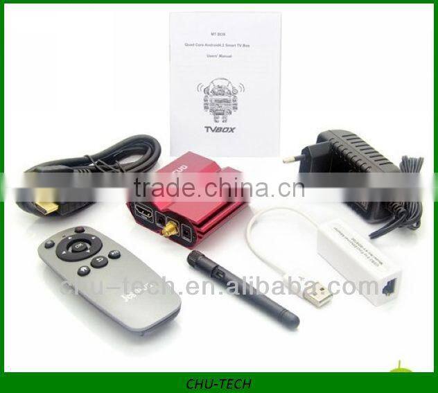 Q7 Android TV Box A31S Quad Core 2GB 8GB Android 4.2 Remote Control TF Card