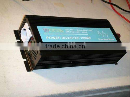 LQ-1000W Pure Sine Wave Solar Power Inverter 48V DC Input, 110V/220V AC Output, with USB Model No.: YP1000S48