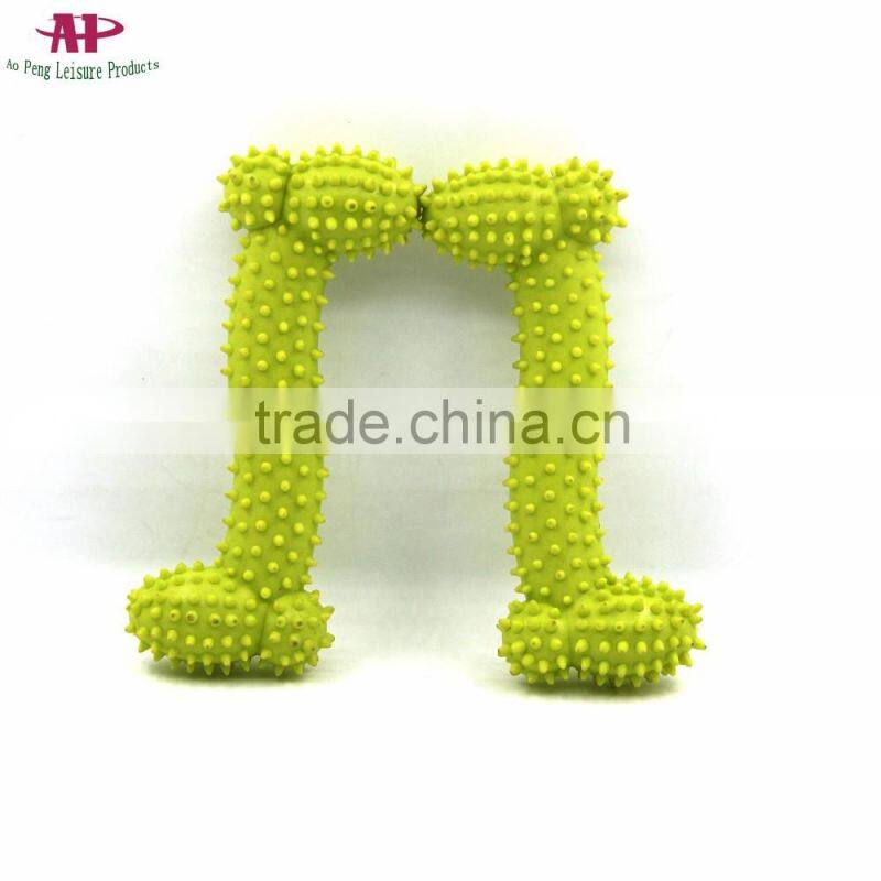 2016 Popular Pet Chew Training Toy Dog Rubber Toy
