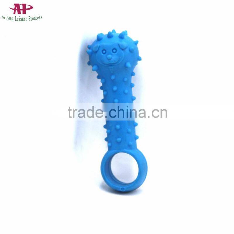 Promotional Dog Rubber Ring Toys Ring Tug Rubber Toys