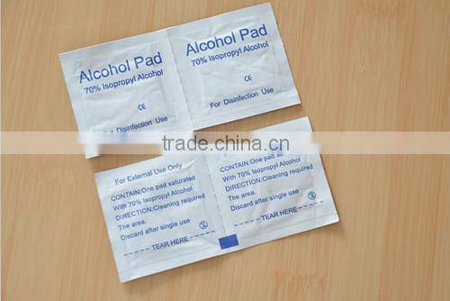 Isopropyl alcohol pad,alcohol pre pad