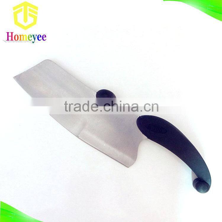 High quality Germany kitchen knife freezing knife with Black ABS handle