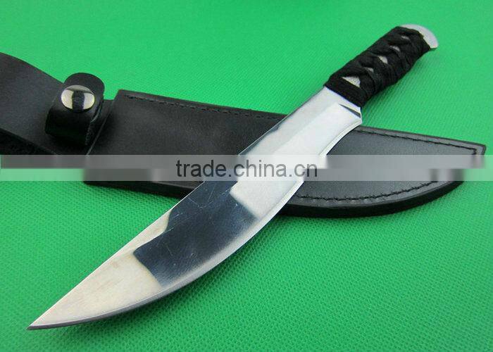 Mirror Surface With Black Belt Handle Small Knife Pocket Knife Outdoor Tools UDTEK01313