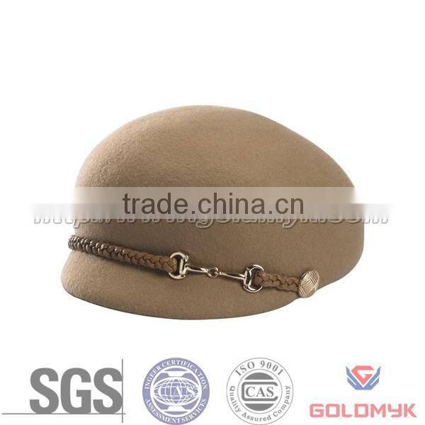 Fur felt woman's cap