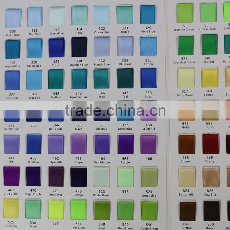 2016 Wholesale woven polyester satin ribbon, christmas satin ribbon for printed label