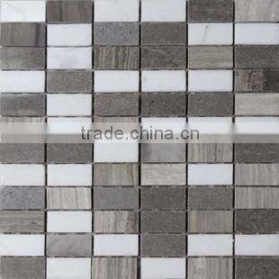Mixed colour marble mosaic tile