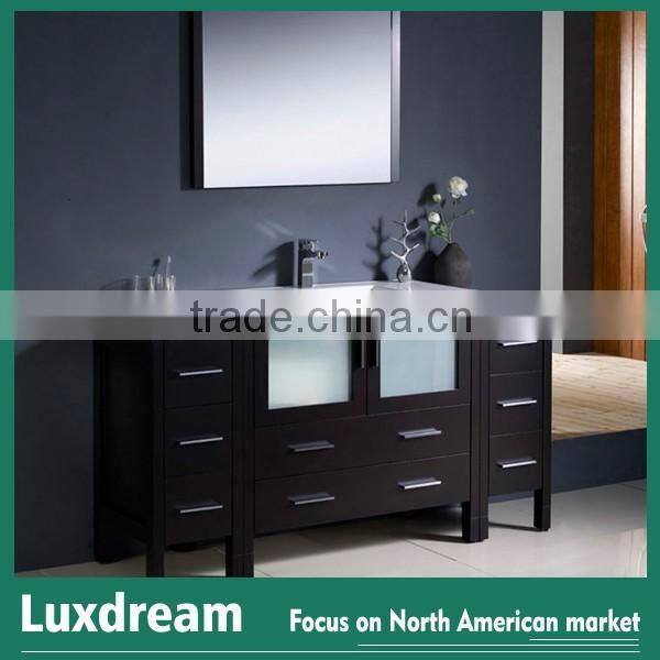 Luxdream modern design bathroom vanity with espresso finish