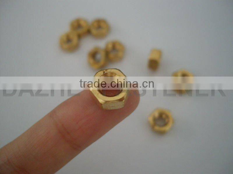 Brass hex nuts DIN934