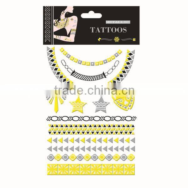 Metallic non-toxic Flash tattoo