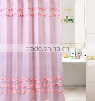 Water Proof High Density Polyester Masculine Shower Curtains