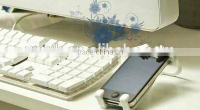 V tie silicone mobil phone holder