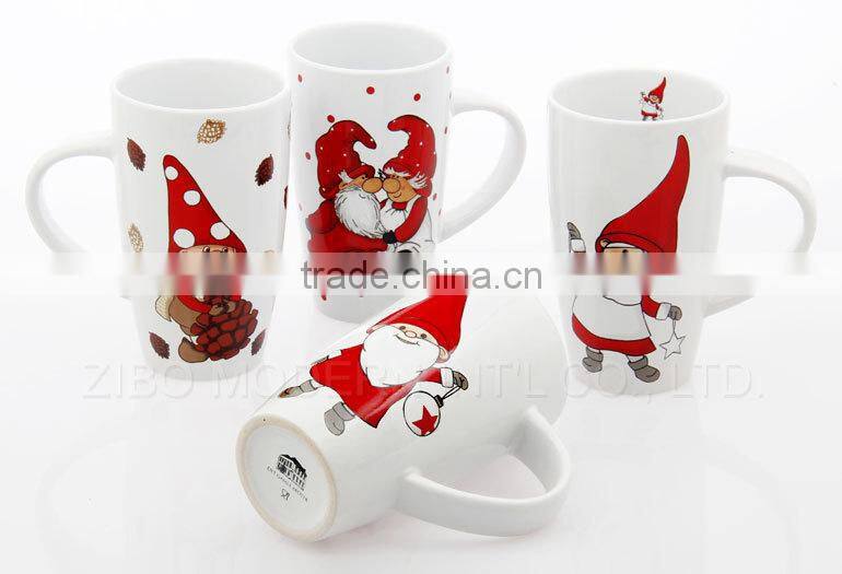 stoneware ceramic mug with christmas printing