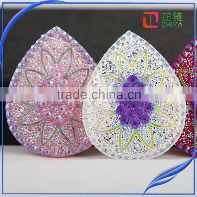 2016 wholesale sewing accessories round resin embellishments