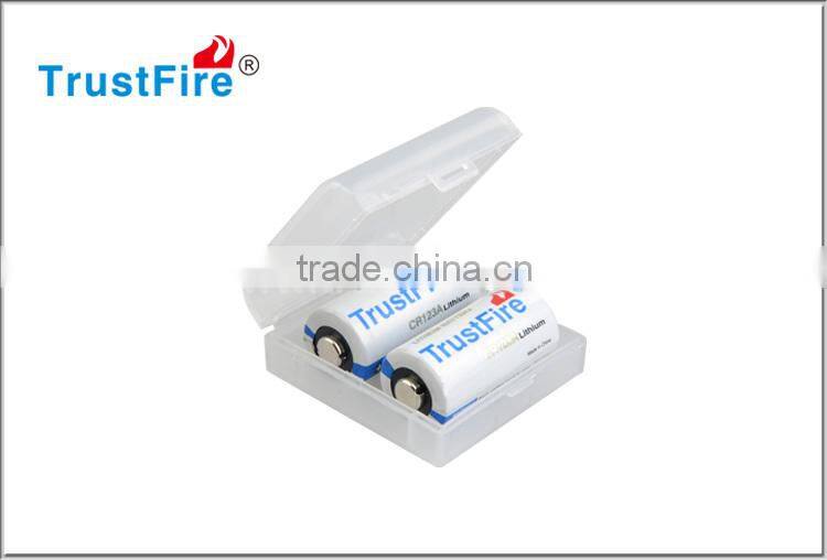 Trustfire lithium battery CR123A lithium-ion batteries disposable batteries 1300mah li-ion batteries lithium polymer batteries