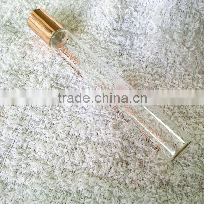 Wholesale personal care empty cosmetic glass bottle