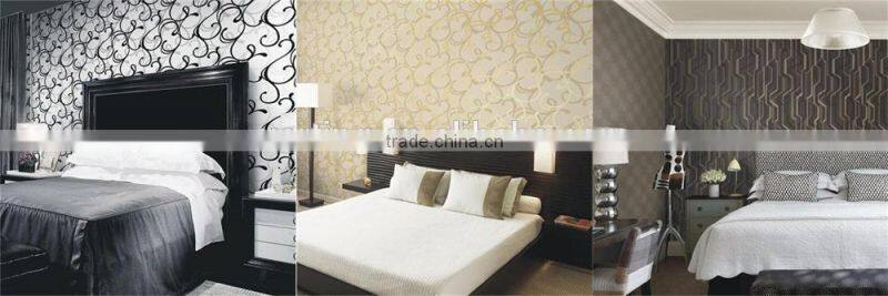 modern pvc wall paper/home decor wallpapers for office walls