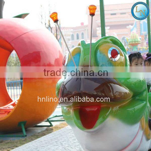 2016 Amusement park electric train toy children train ride track mini apple train rides for sale