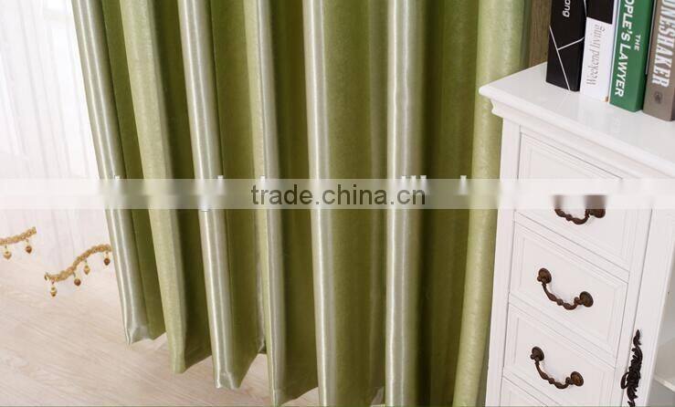 green striped modern hotel blackout curtain
