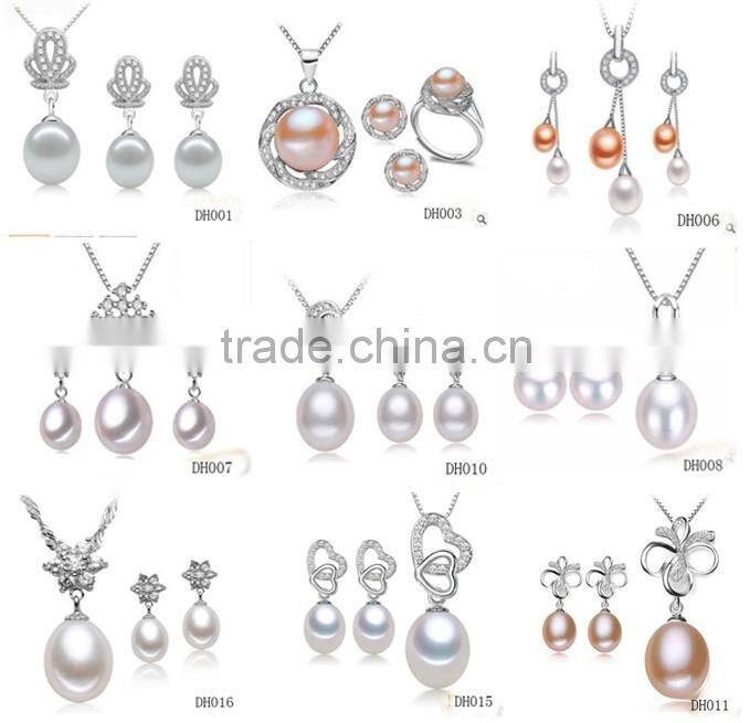 Set Fashion Jewelry Pearl Set For Bridesmaid