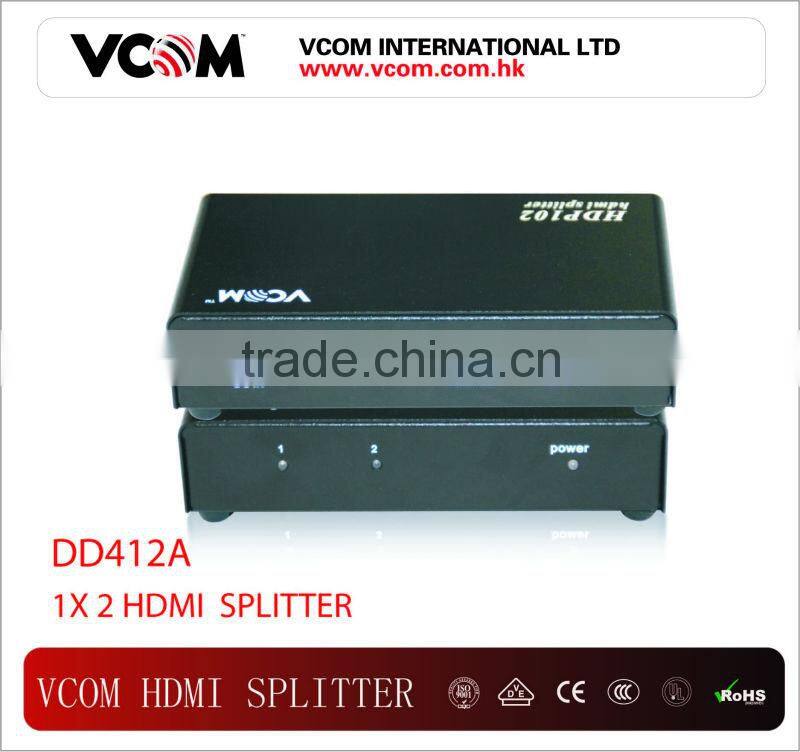 VCOM High Speed 1 x 2 HDMI Splitter