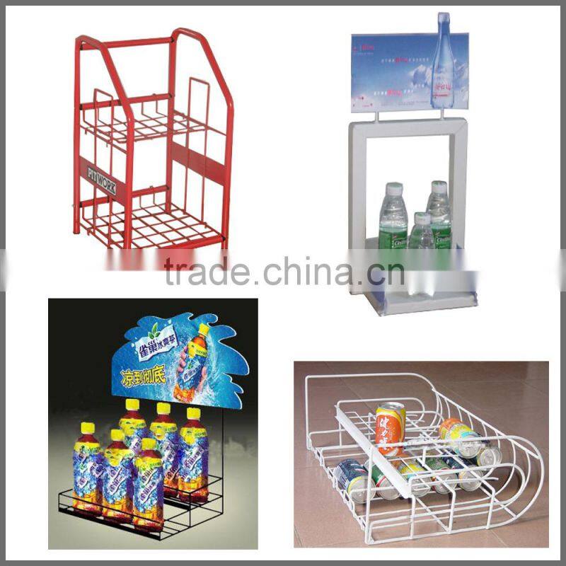 SSW-CM-125 Custom Retail Store Metal Wire Mesh Floor Display Racks China Manufacturer Direct Sales