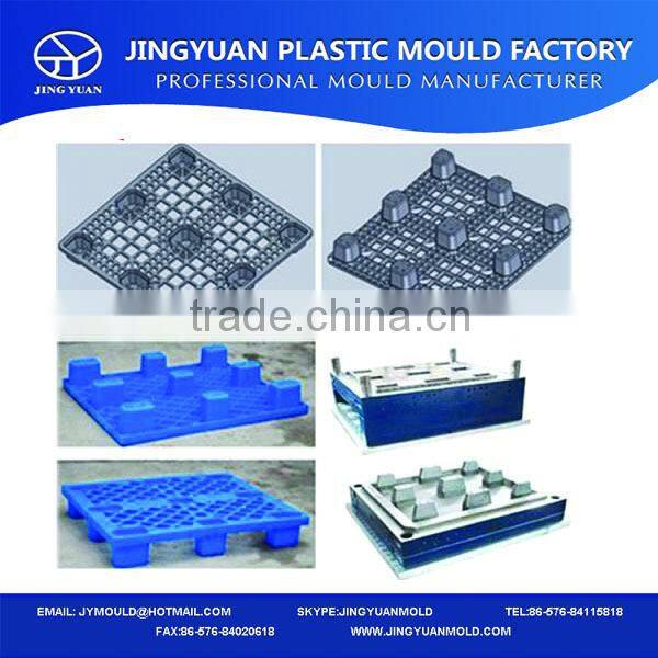OEM double faces two way entry plastic pallets mould/mold supplier