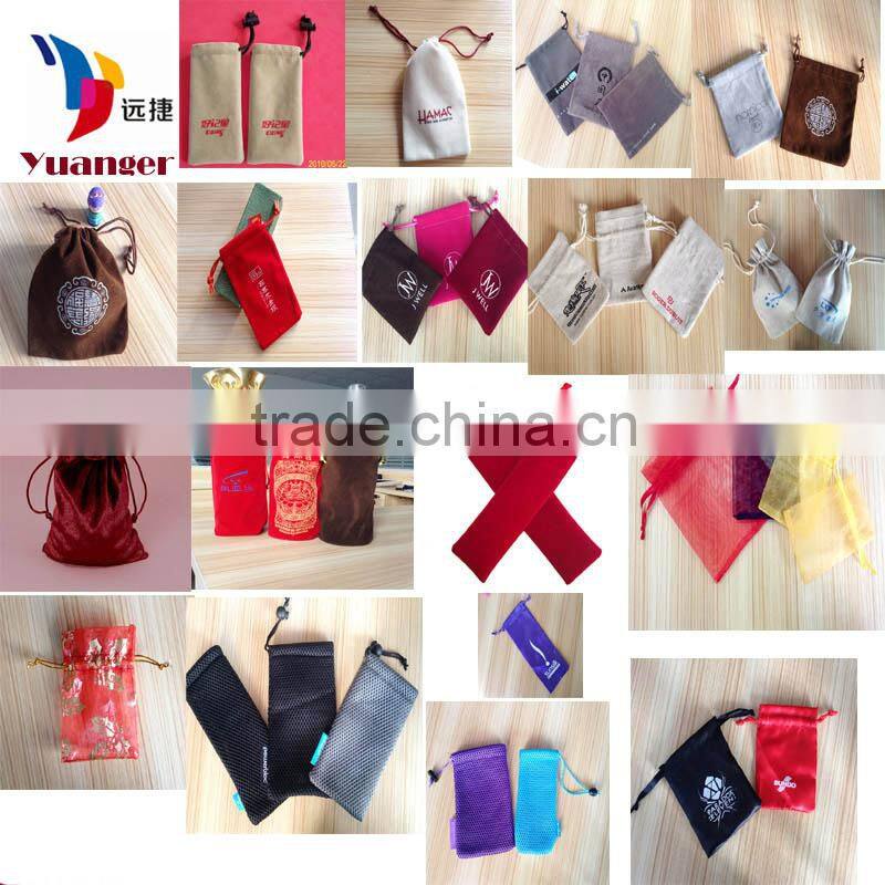 wholesales Factory price Cheap large satin dust bags,satin drawstring bag