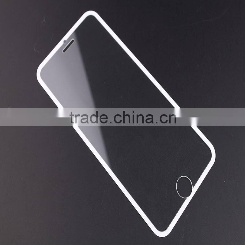 2.5D Small Color Border Nano Coating Glass Screen Protector for Iphone 6